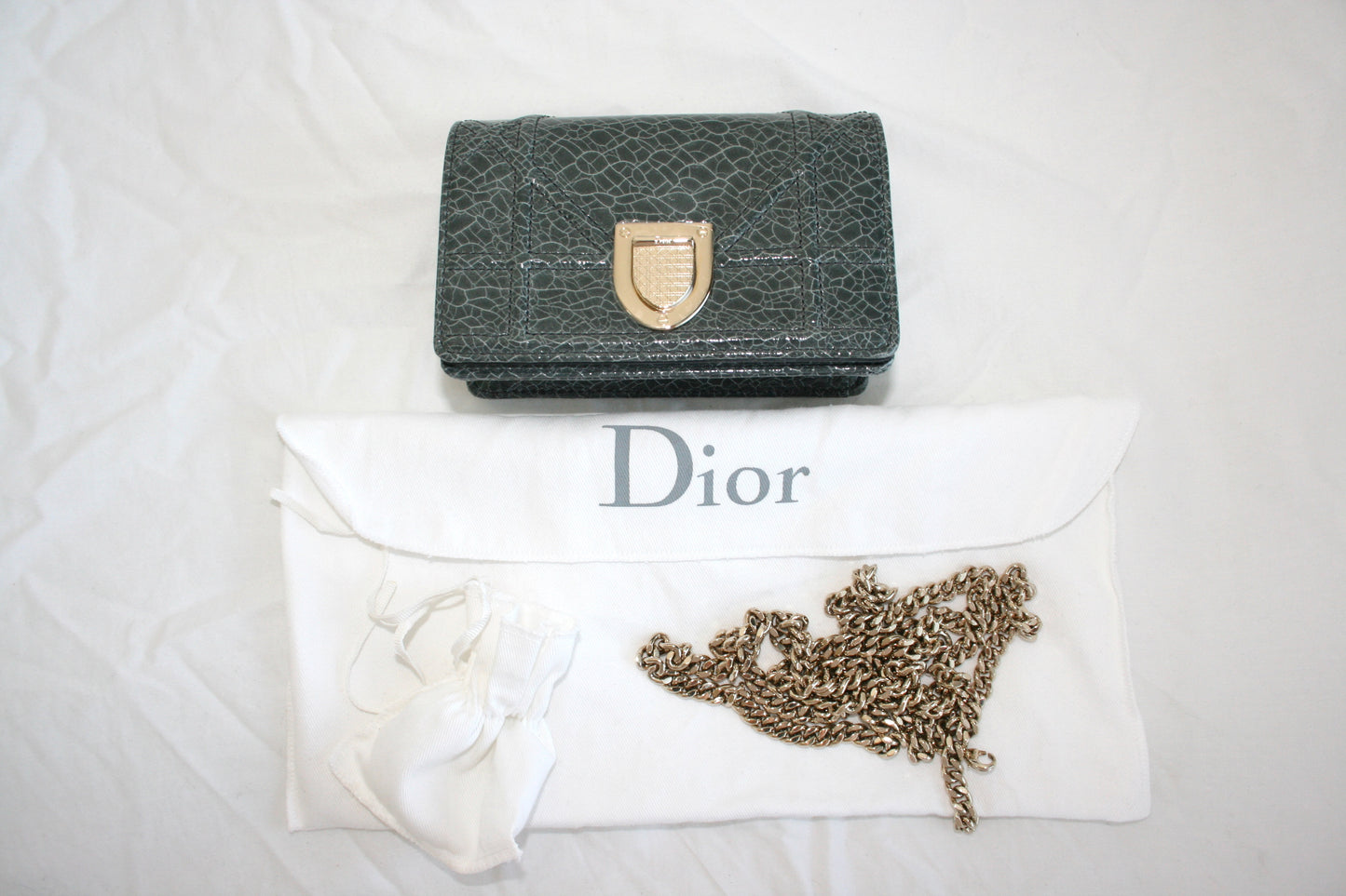 Dior Diorama bag in patent leather