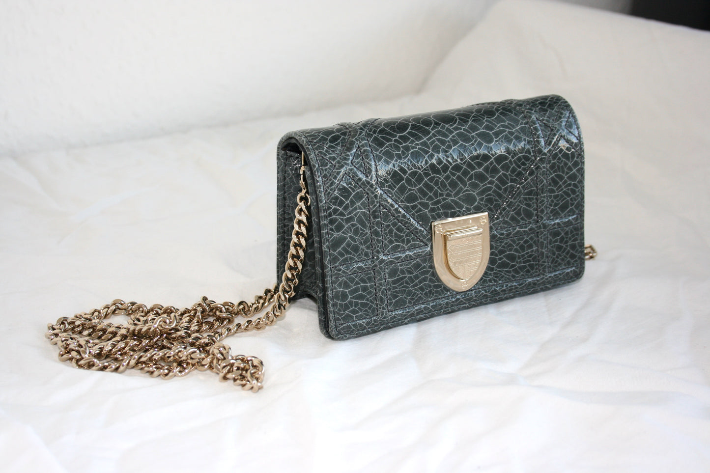 Dior Diorama bag in patent leather