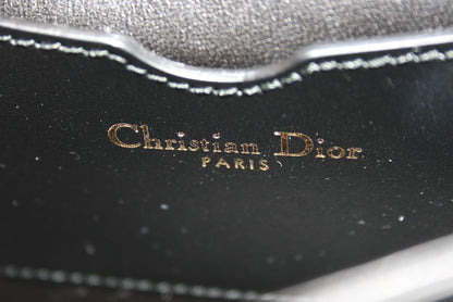 Dior D-Bee bag in black leather